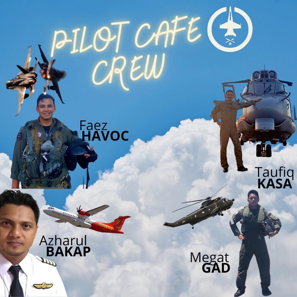 Pilot Cafe di Shah Alam Ini Diusahakan 4 Orang Juruterbang